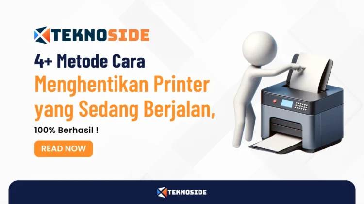 4+ Metode Cara Menghentikan Printer yang Sedang Berjalan, 100% Berhasil !